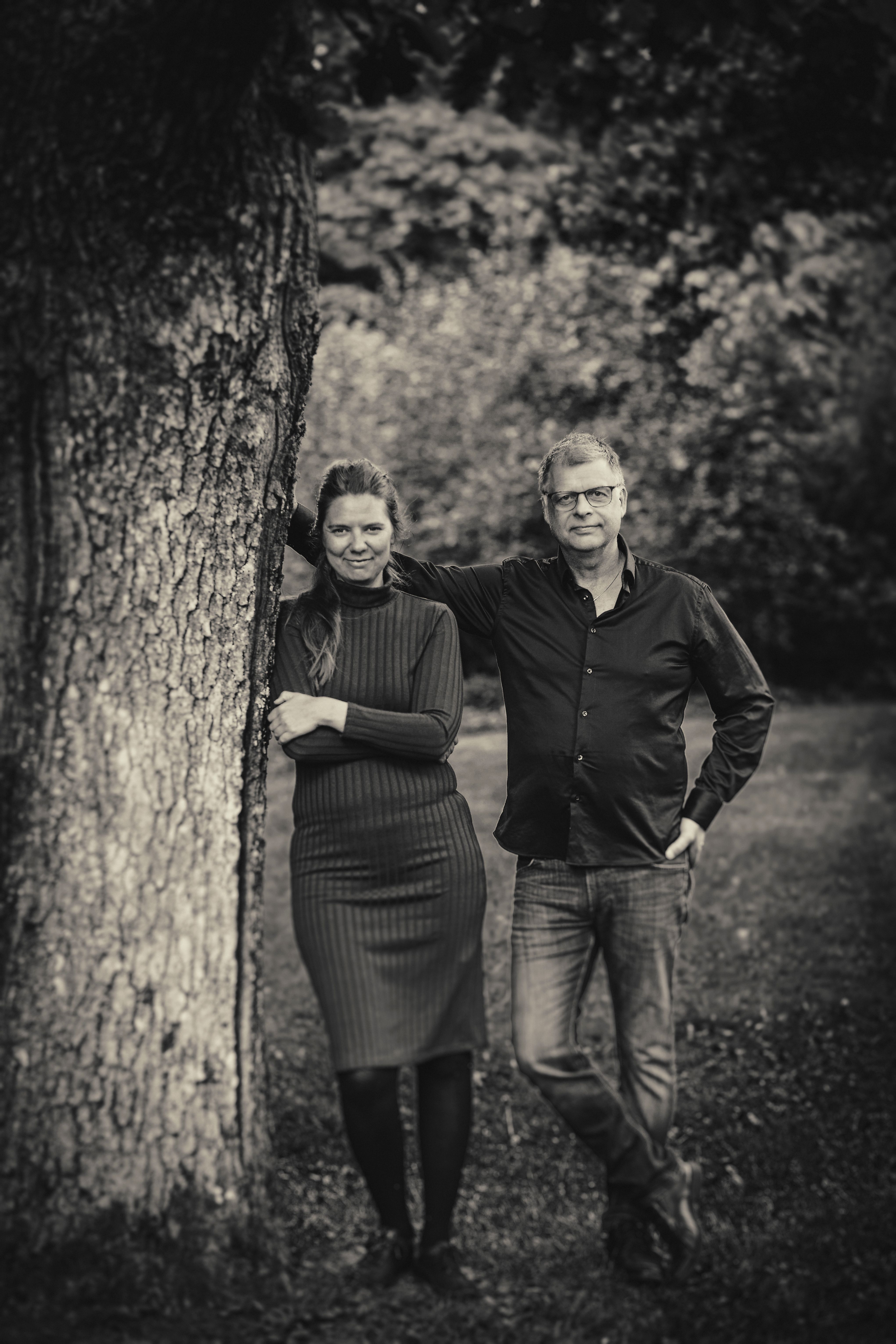 Agneta Falck och Magnus Ljungqvist. 