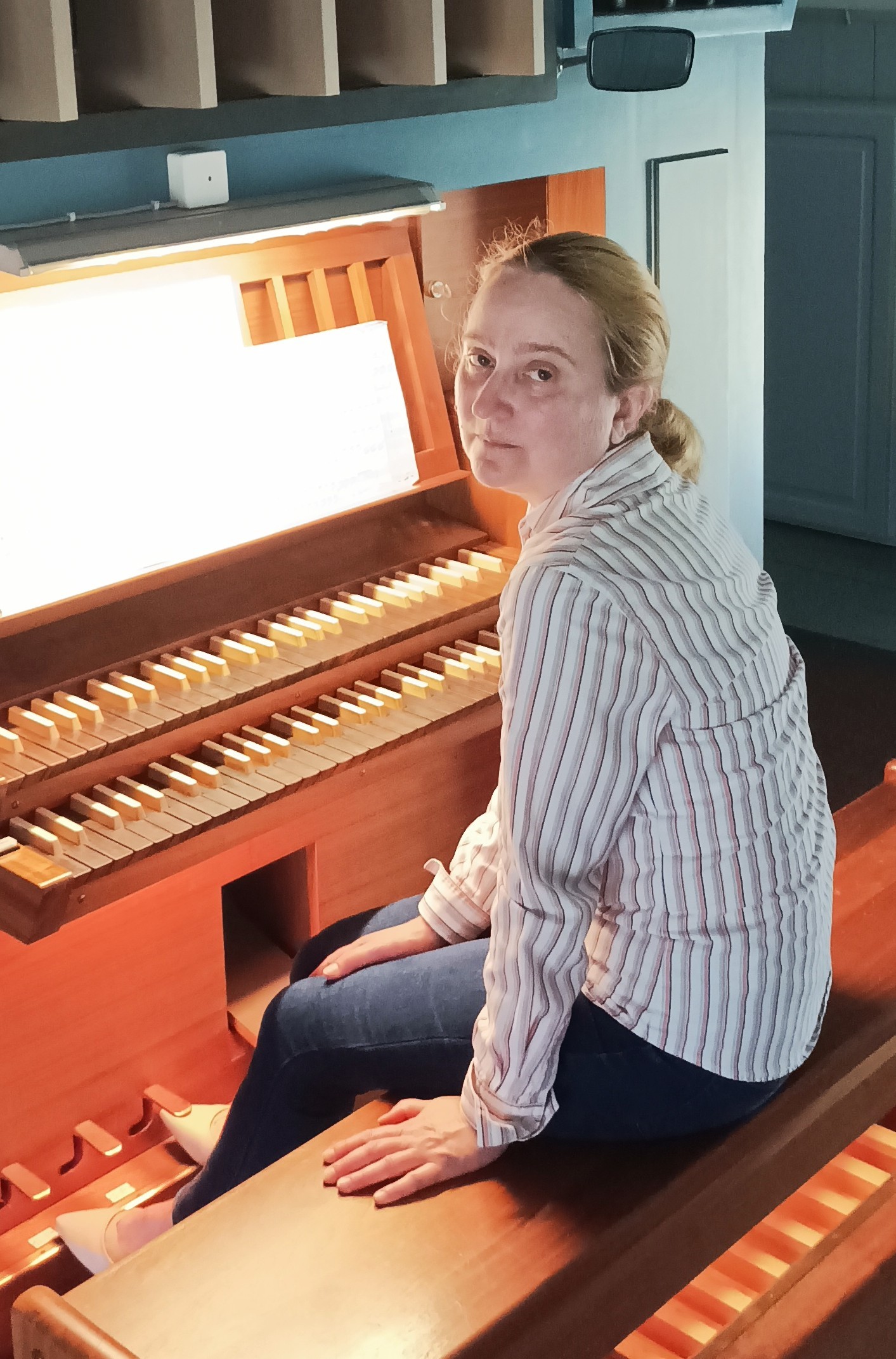 Orgelmusik i augustikvällen Galina Leonova